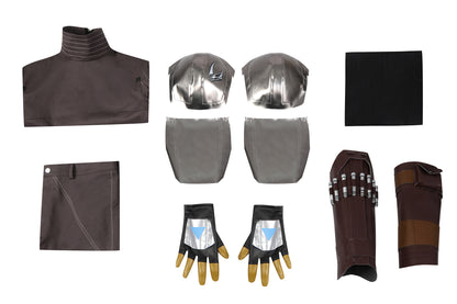 Mandalorian Din Djarin set with weapon