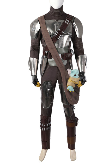 Mandalorian Din Djarin set with weapon