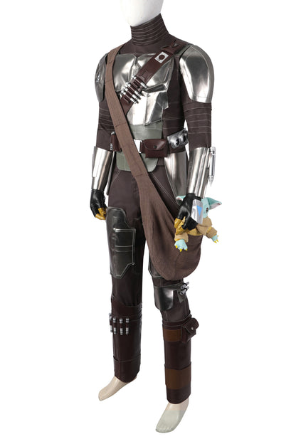 Mandalorian Din Djarin set with weapon